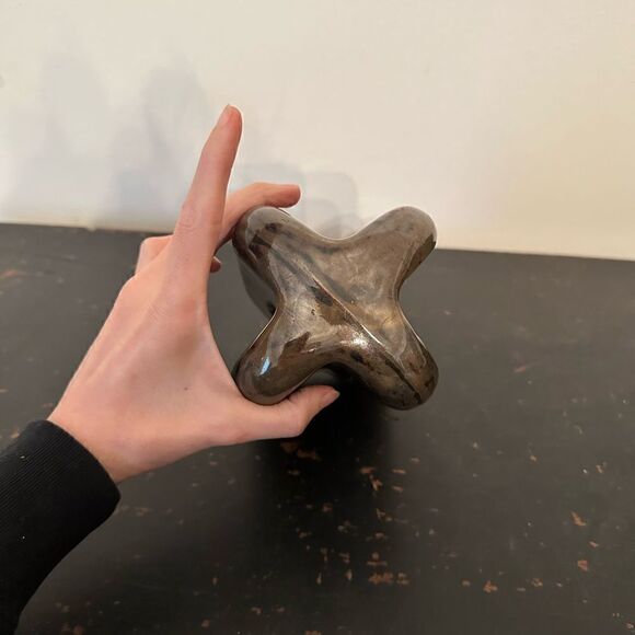 Vintage MCM Industrial Form Glazed Sculpture - Picture 5 of 5